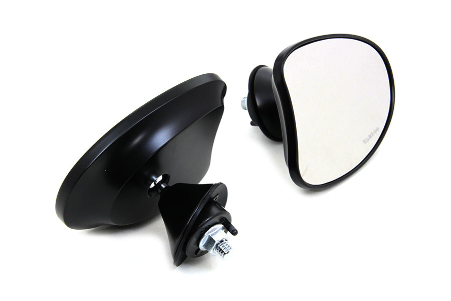HARLEY Mini Verkleidungsspiegel-Set Schwarz passend für 2014-UP FLT,