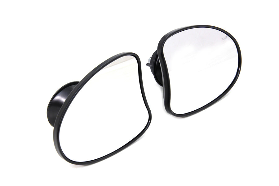 HARLEY Mini Verkleidungsspiegel-Set Schwarz passend für 2014-UP FLT,