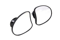HARLEY Mini Verkleidungsspiegel-Set Schwarz passend für 2014-UP FLT,