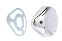 HARLEY 5 Zoll Teardrop Linkert Cover Kit Chrom passend für 1941-1965 FL,