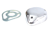 HARLEY 5 Zoll Teardrop Linkert Cover Kit Chrom passend für 1941-1965 FL,