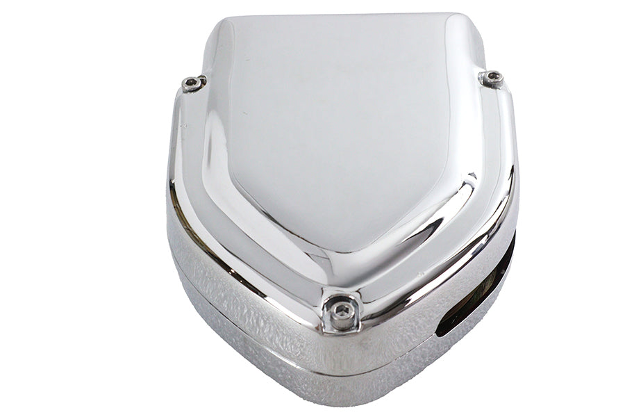 HARLEY Wyatt Gatling Chrom V-Charger Luftfilter passend für 1991-2017 FXD, 1988-2021 XL, 1990-2015 FX