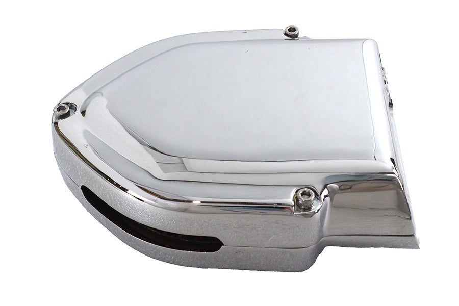 HARLEY Wyatt Gatling Chrom V-Charger Luftfilter passend für 1991-2017 FXD, 1988-2021 XL, 1990-2015 FX