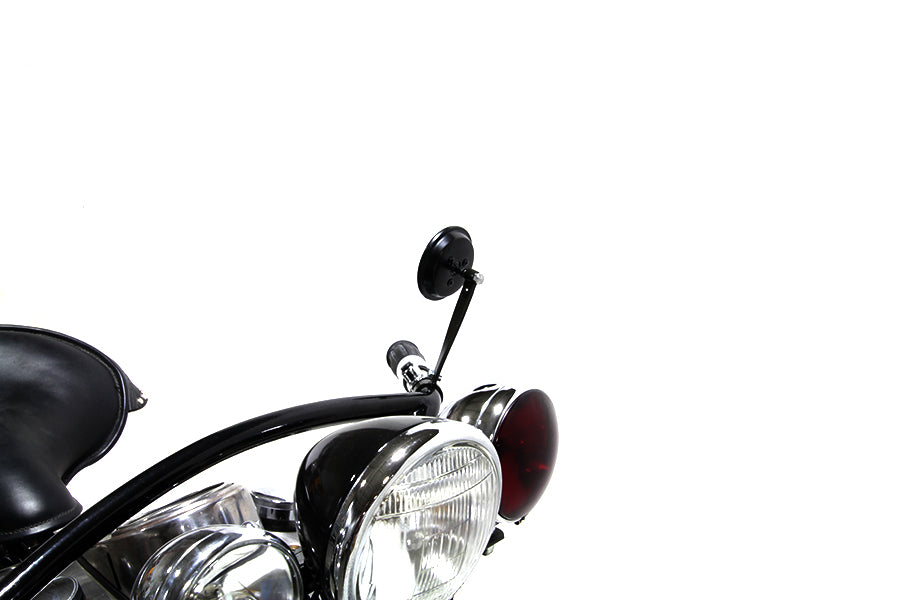 HARLEY 3 Zoll Schwarzspiegel-Kit Passend für 0- Alle Modelle