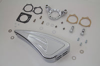 HARLEY Chrom Wyatt Gatling Luftfilterbaugruppe passend für XL ab Baujahr 1991,