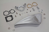 HARLEY Chrom Wyatt Gatling Luftfilterbaugruppe passend für XL ab Baujahr 1991,