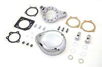 HARLEY Verchromter Wyatt Gatling Luftfilter passend für XL ab 1991,
