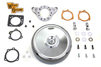 HARLEY Chrome Wyatt Gatling Luftfilter-Baugruppe passend für XL ab Baujahr 1991,