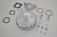 HARLEY Chrome Wyatt Gatling Luftfilter-Baugruppe passend für XL ab Baujahr 1991,
