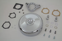 HARLEY Chrome Wyatt Gatling Luftfilter-Baugruppe passend für XL ab Baujahr 1991,