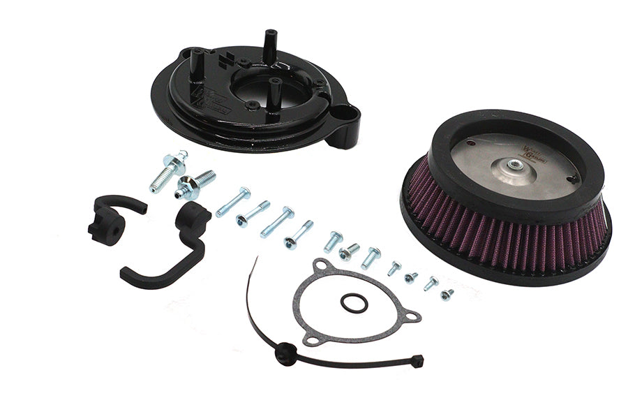 HARLEY Performance runder High Flow Luftfilter-Kit passend für 2017-UP FLHR, 2017-UP FLHT, 2017-UP FLHX