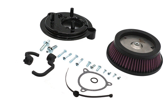 HARLEY Performance runder High Flow Luftfilter-Kit passend für 2017-UP FLHR, 2017-UP FLHT, 2017-UP FLHX