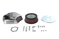 HARLEY V-Force Luftfilter-Kit, Chrom-Billet, passend für 1993-2007 FXST, 1993-2007 FLST, 1993-2007 FLT,