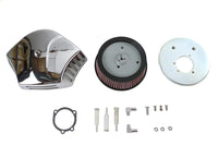 HARLEY V-Force Luftfilter-Kit, Chrom-Billet, passend für 1993-2007 FXST, 1993-2007 FLST, 1993-2007 FLT,