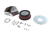 HARLEY V-Force Luftfilter-Kit, Chrom-Billet, passend für 1993-2007 FXST, 1993-2007 FLST, 1993-2007 FLT,