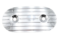 HARLEY Ovaler Luftfiltereinsatz Chrom Passend für 1966-1975 XLH, 1971-1975 FX, 1966-1975 XLCH, 1967-1