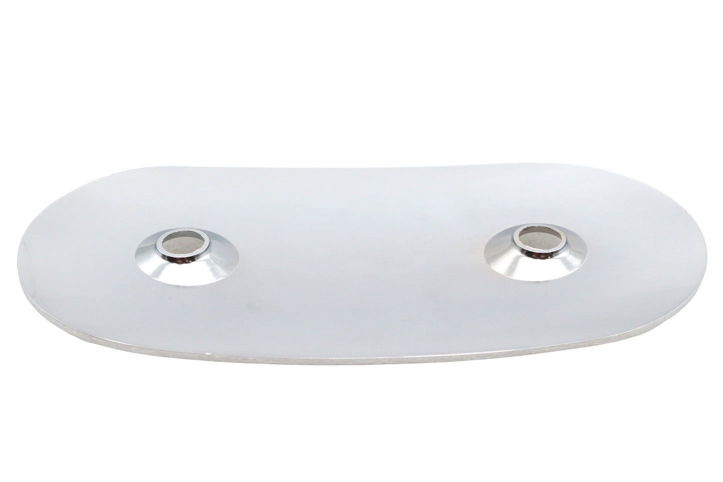 HARLEY Ovaler Luftfiltereinsatz Chrom Passend für 1966-1975 XLH, 1971-1975 FX, 1966-1975 XLCH, 1967-1
