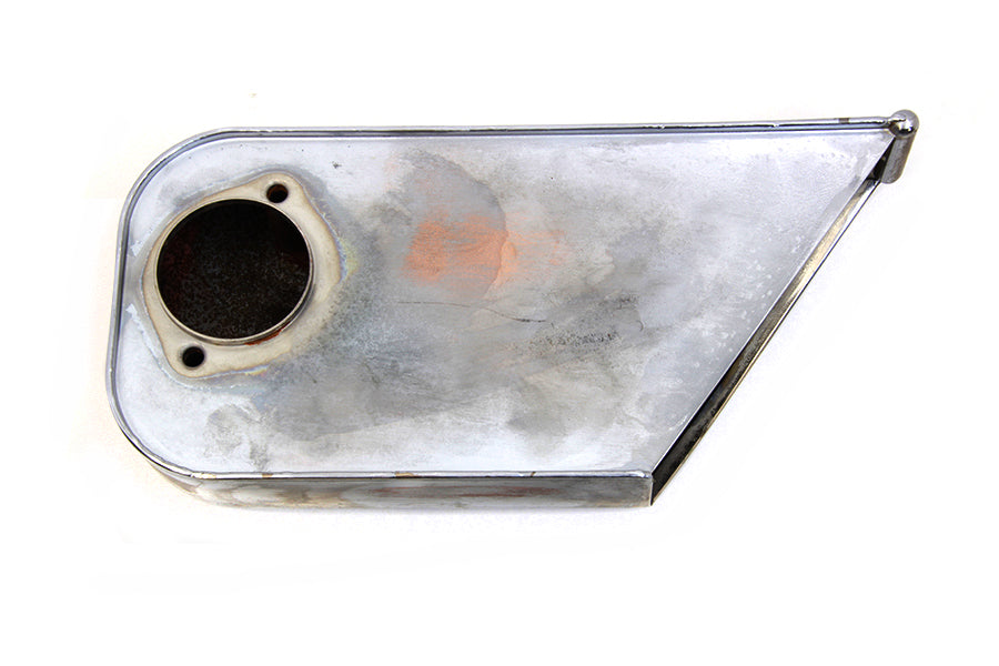 HARLEY 1936 EL Luftfiltergehäuse Patina Chrom Passend für 1936-1936 EL,