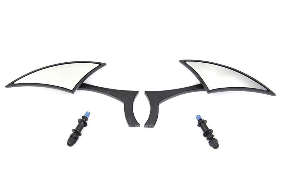 HARLEY Odin Diamond Style Mirror Set Fits 1965-UP All, models for left and right side application