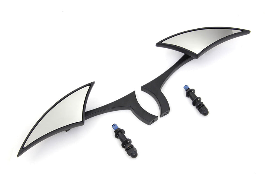HARLEY Odin Diamond Style Mirror Set Fits 1965-UP All, models for left and right side application