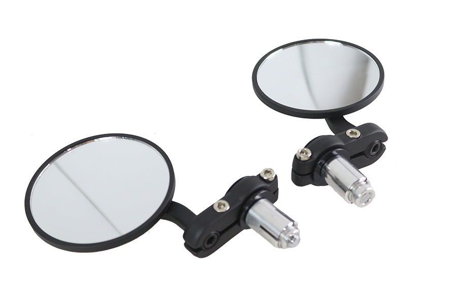 HARLEY Cafe Style Spiegel Set schwarz, passend für 0- Custom, Anwendung
