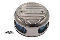 HARLEY Ultima Free Flow Milled Luftfilter-Kit poliert passend für 0-  Custom, Anwendung