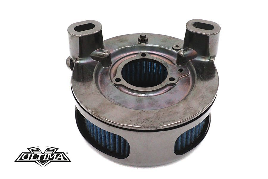 HARLEY Ultima Free Flow Milled Luftfilter-Kit poliert passend für 0-  Custom, Anwendung