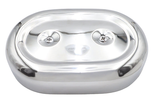 HARLEY M8 Oval Luftfiltergehäuse-Abdeckungssatz Chrom Passend für FLST ab 2018, FXST ab 2018,