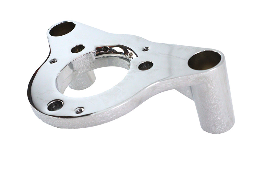 HARLEY Heavy Breather Luftfilter-Halterung Chrom Passend für 2008-UP FLT,