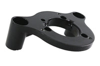HARLEY Heavy Breather Luftfilter Halterung Schwarz Passend für 2008-UP FLT,