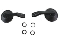 HARLEY Wyatt Gatling Rundspiegel-Set Schwarz passend für 0-  Custom, Anwendung