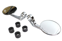 HARLEY Wyatt Gatling Runde Spiegel Chrom Passend für 0-  Custom, Anwendung