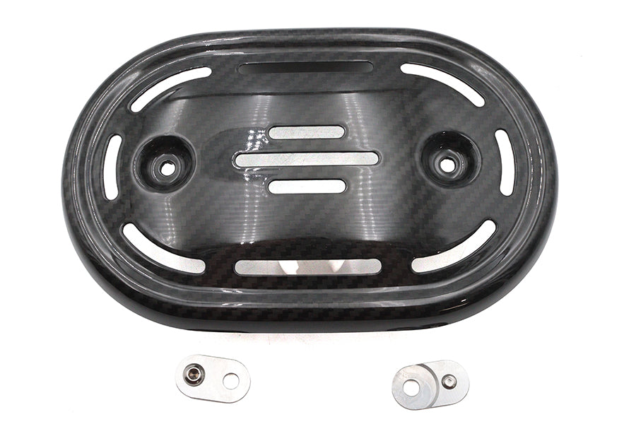 HARLEY M8 Ultima Ovaler Luftfilterdeckel Carbonfaser Passend für 2018-UP FLST,   2018-UP FXST,   2017-UP FL