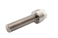 HARLEY 39mm Fork Mirror Stud Mount Natural Stainless Steel Fits XL 1988-UP,   FXD 1990-2007,