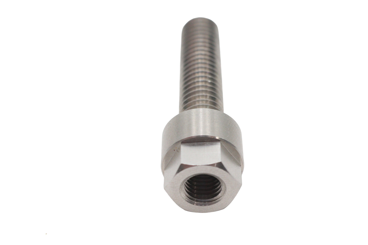 HARLEY 39mm Fork Mirror Stud Mount Natural Stainless Steel Fits XL 1988-UP,   FXD 1990-2007,