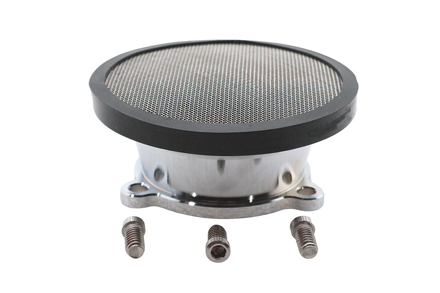 HARLEY 1-1/2 inch CV Velocity Stack Chrome Fits 0-  Custom, application for CV carburetors