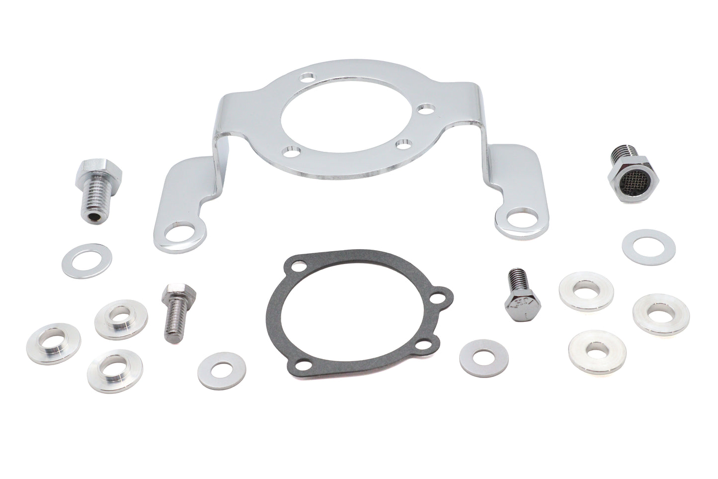 HARLEY Evolution Carburetor Support Kit with Breather Bolt Fits 1999-2016 FLT,