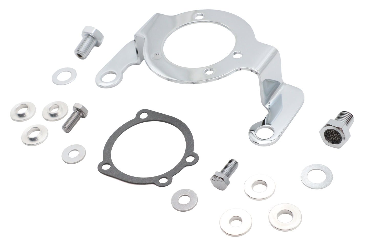 HARLEY Evolution Carburetor Support Kit with Breather Bolt Fits 1999-2016 FLT,