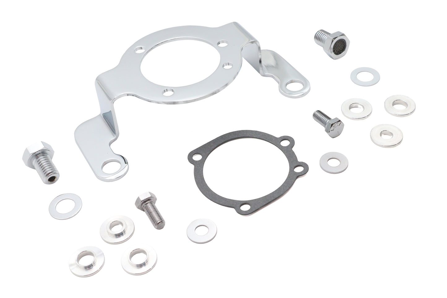 HARLEY Evolution Carburetor Support Kit with Breather Bolt Fits 1999-2016 FLT,