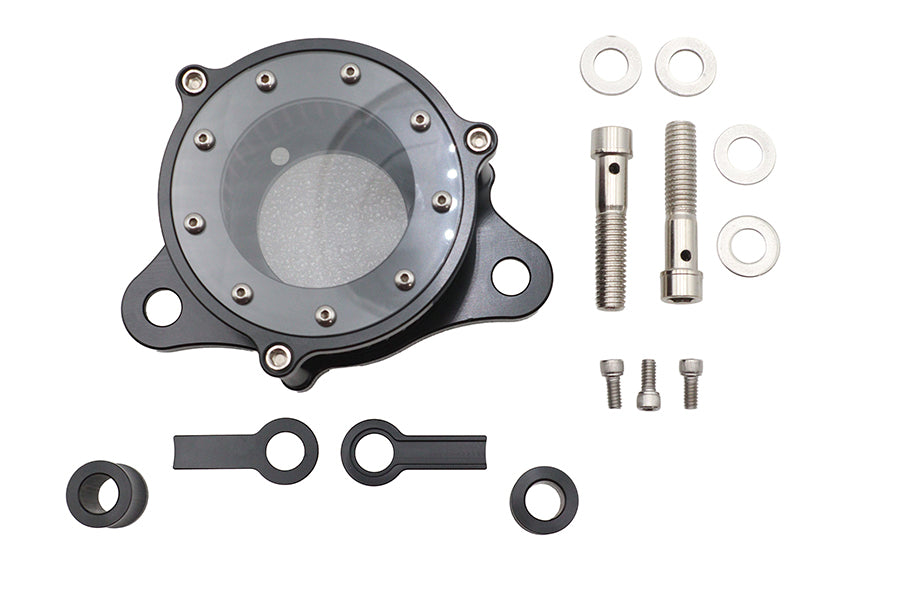 HARLEY Bare Air Cleaner Abdeckung Passt NUR 1988-UP XL,