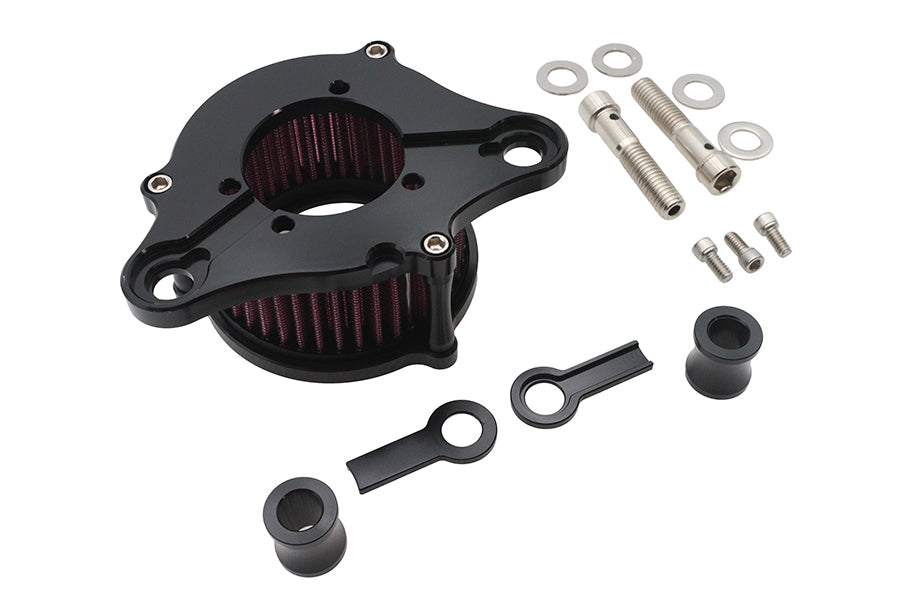 HARLEY Bare Air Cleaner Abdeckung Passt NUR 1988-UP XL,