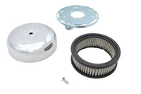 HARLEY 7 Zoll Eagle Iron CV Luftfilter Baugruppe Chrom Passt für 1988-UP XL, 1990-1994 FXR, 1990-200
