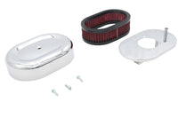 HARLEY Mini Oval Luftfilter-Kit Chrom für CV Vergaser passend für 1988-2007 XL, 1993-2007 FX,