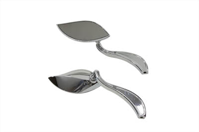 HARLEY Siege Mirror Set Billet fits 1965-UP All, models for left and right side application