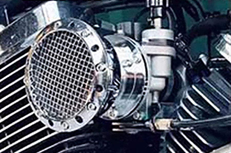 HARLEY Chrom-Velocity-Stack passend für 1988-2007 XL, 1988-2007 FLST, 1988-2007 FXST,
