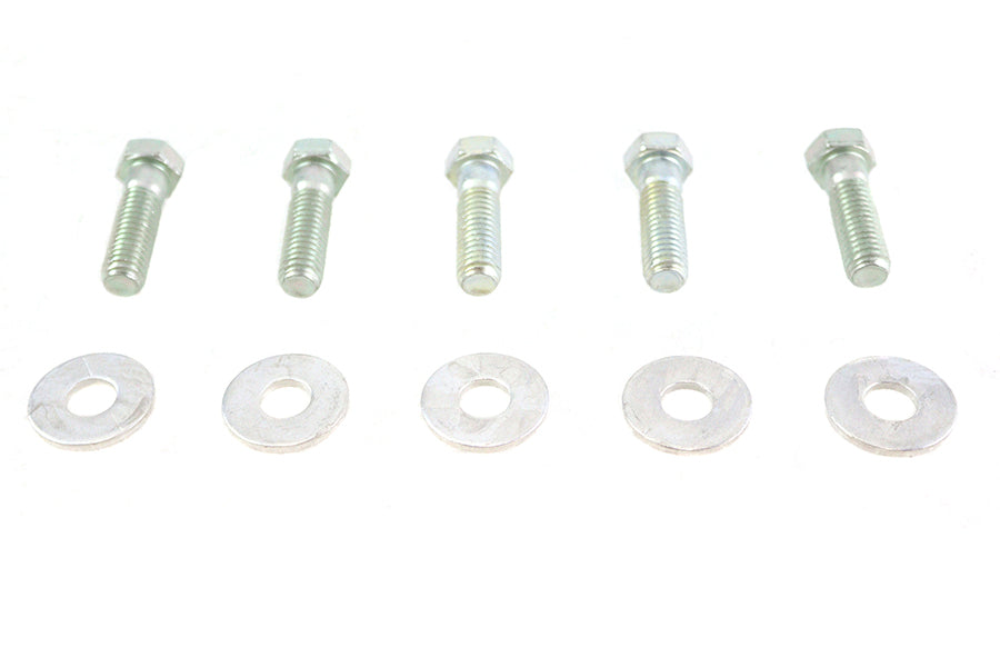 HARLEY Zinc Plated Rear Sprocket Hardware Kit fits 1979-1990 XL,  1973-1984 FX,  1973-1984 FL,  1984-1992 FXST,  1986-1992 FLST,  1982-1992 FXR,  1982-1992 FXR,  1991-1992 FXD,