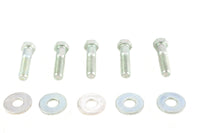 HARLEY Zinc Plated Rear Sprocket Hardware Kit fits 1993-1999 FLST,  1993-1999 FXST,  1993-1999 FXD,  1991-UP XL,  1999-UP FLT,