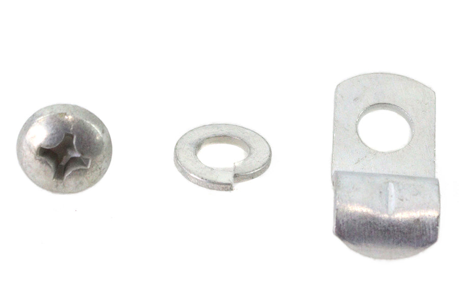 HARLEY Gaszug-Klammer und Rücklichtbolzen-Klammer-Set passend für 1961-1972 XLH,   1961-1972 XLCH,   19