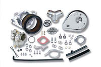 HARLEY S&S 1-7/8 Zoll Super E Vergaser-Kit Passend für 1984-1992 FXST, 1984-1992 FXR, 1984-1992 FLT,