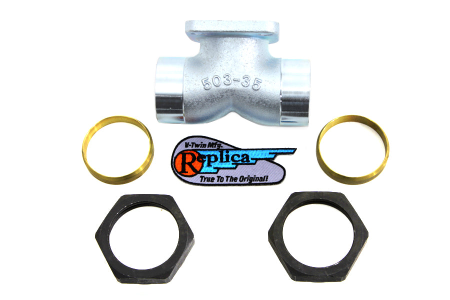 HARLEY 61 inch Linkert Manifold Kit Fits 1936-1939 EL,